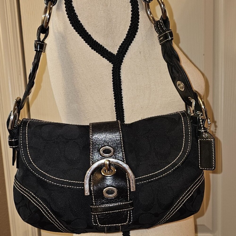 COACH Signature SOHO Hobo Shoulder Bag #G06Q-6171